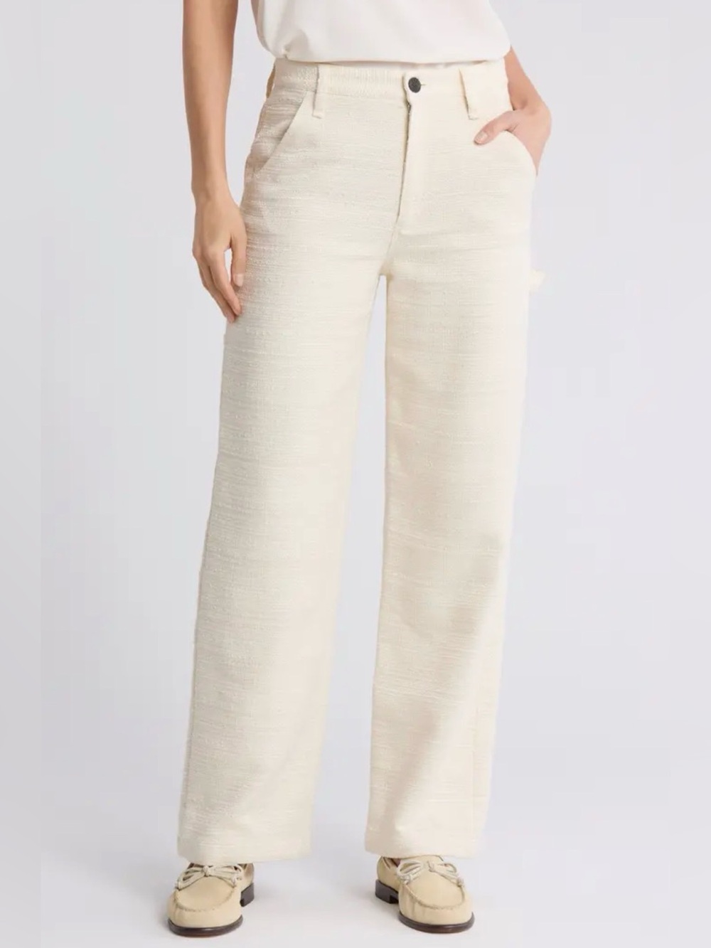 Rag & bone Amaya tweed carpenter pants